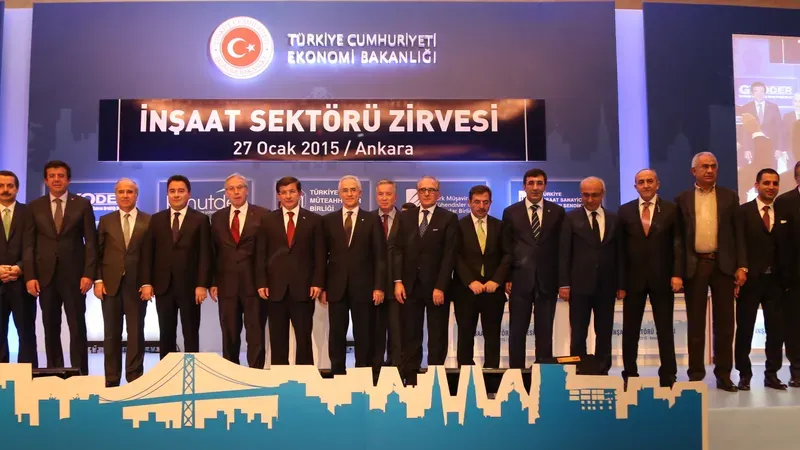 İnşaat Sektörü Zirvesi, Sektör Temsilcileriyle Hükümeti Ankara'da Buluşturdu, 27 Ocak 2015
